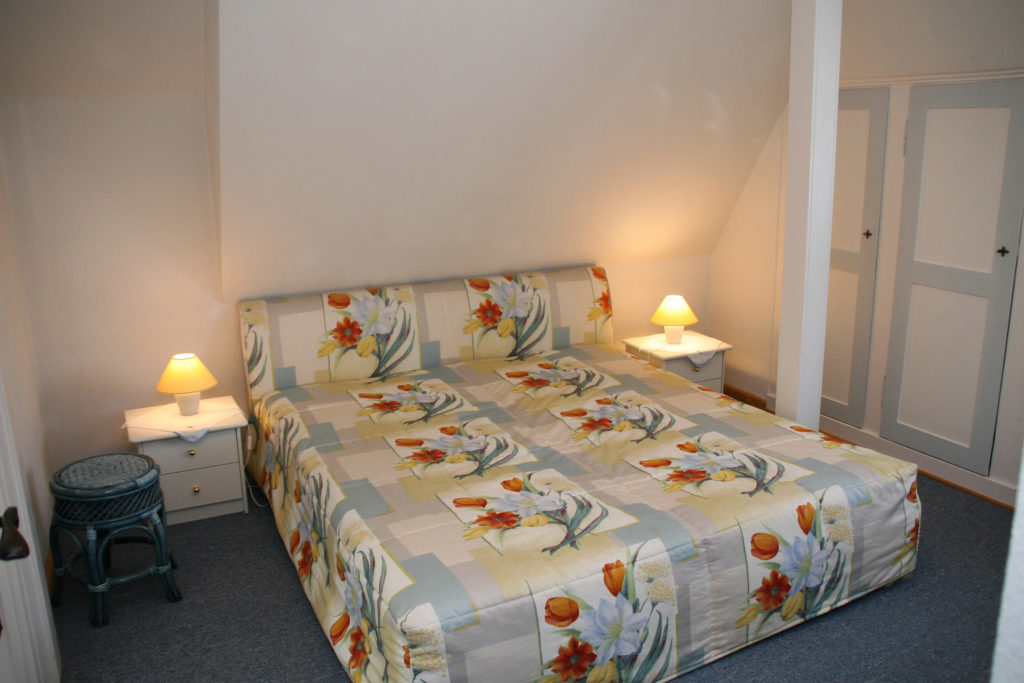 Ferienwohnung Rudelsburg Schlafzimmer